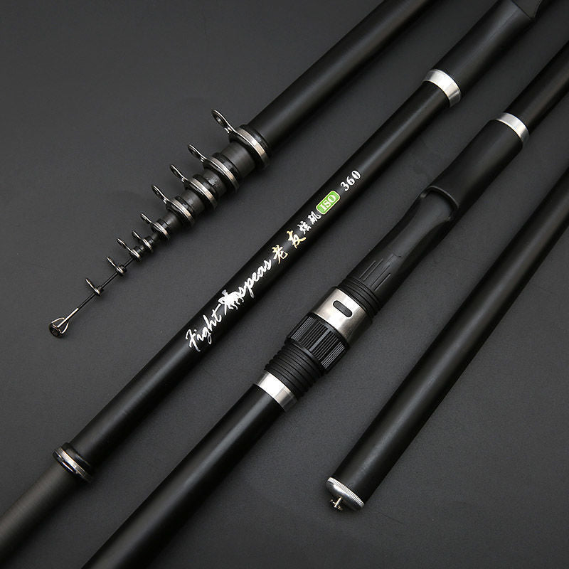 Lightweight Carbon Travel Fishing Rod - Lightweight & Durable