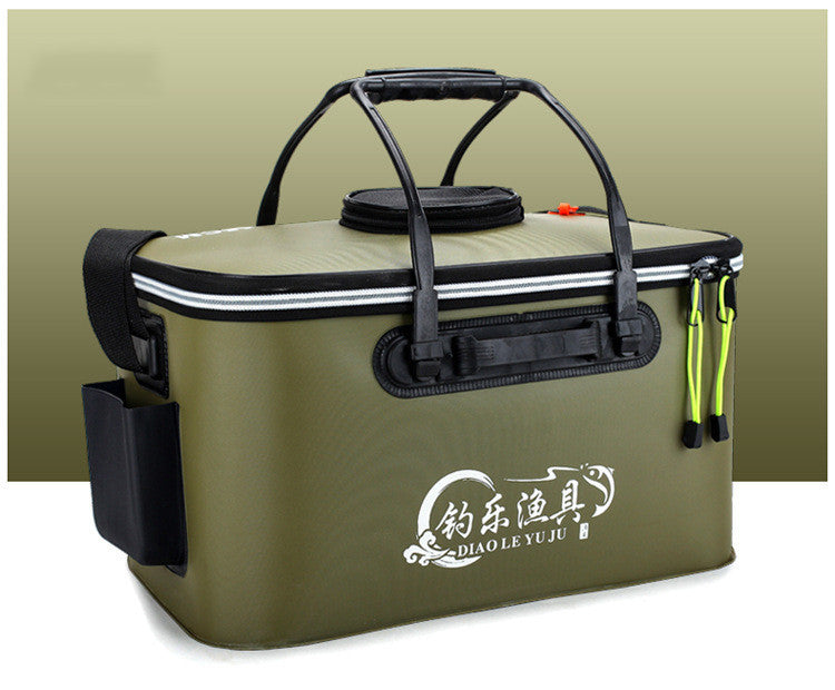 Heavy-Duty Folding Fishing Bucket for Outdoor Adventures