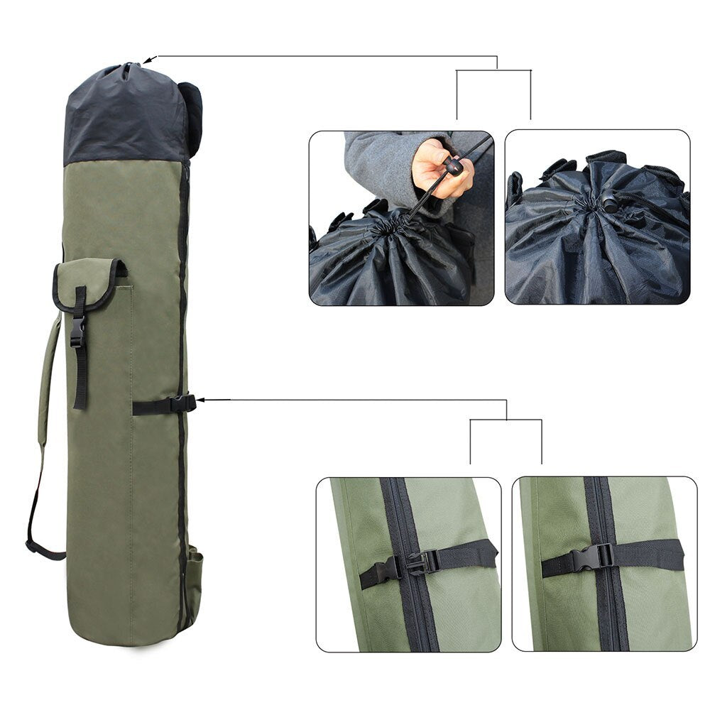 Fishing Rod Backpack For Multiple Rods