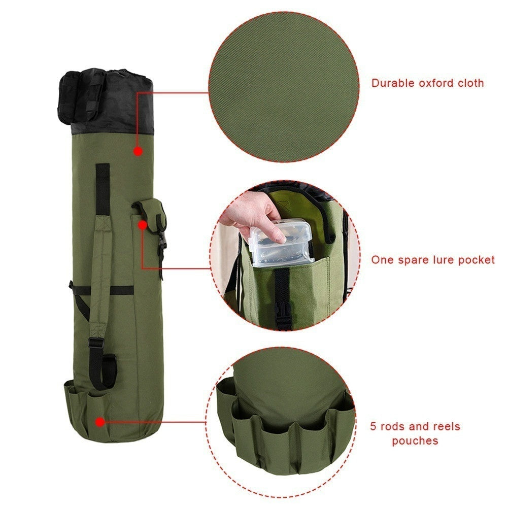 Fishing Rod Backpack For Multiple Rods
