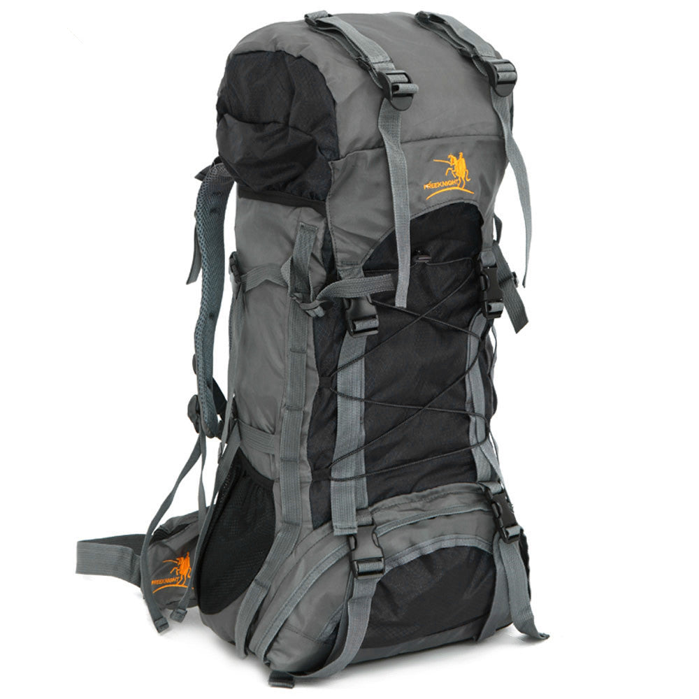 60L Extra Large Hiking Backpack – Waterproof Outdoor Pack for Camping & Travel