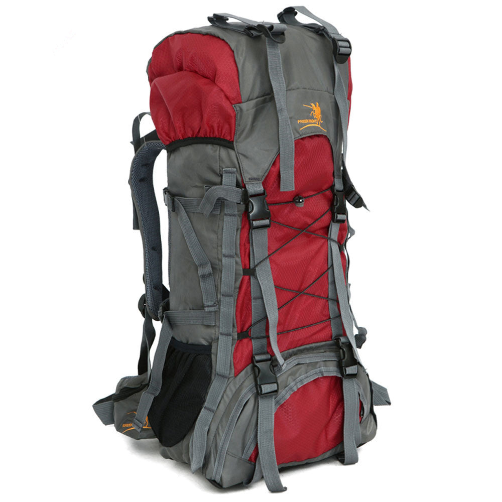 60L Extra Large Hiking Backpack – Waterproof Outdoor Pack for Camping & Travel