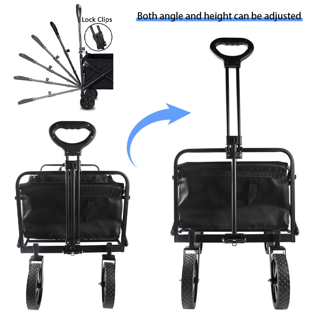 Heavy Duty Foldable Camping Wagon For All Terrain And Every Adventure