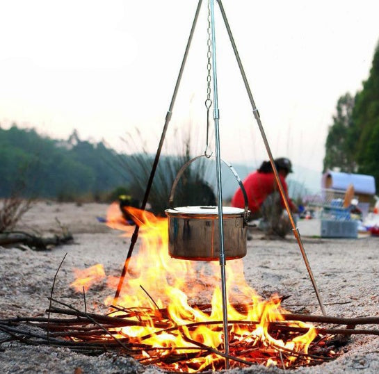 Collapsible Tripod Stove