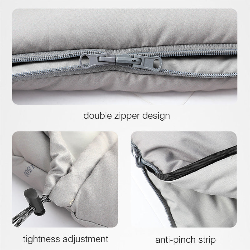 CozyNest Oval Sleeping Bag – Cocoon Design for Ultimate Camping Comfort