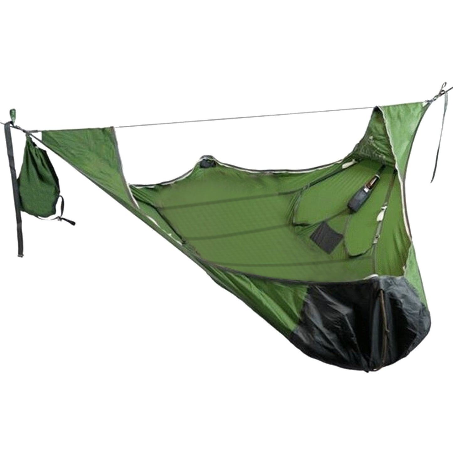 The Home Flat Hammock Tent With Bug Net And Suspension Kit Great For All Year Round Camping