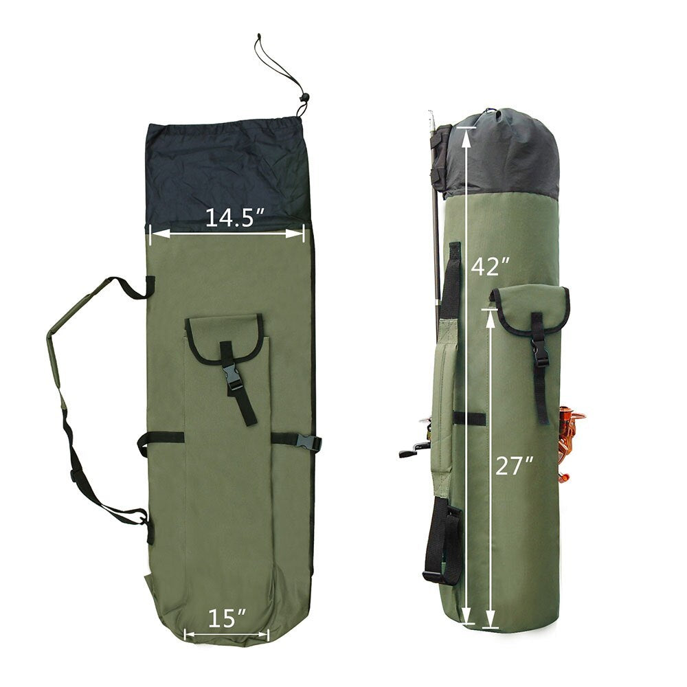Fishing Rod Backpack For Multiple Rods