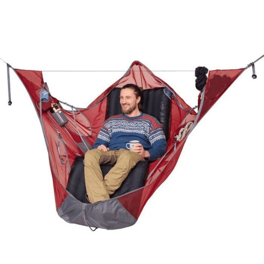 The Home Flat Hammock Tent With Bug Net And Suspension Kit Great For All Year Round Camping